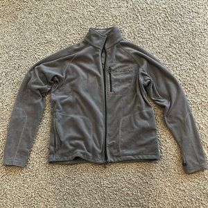 Gray Columbia large zip up